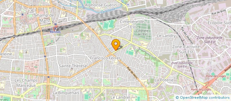 localisation de l'entreprise JANNAB  RENNES