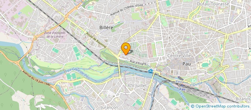 localisation de l'entreprise JANNAH à PAU