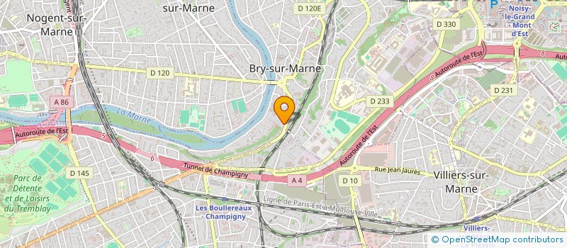 localisation de l'entreprise JANNAH à BRY-SUR-MARNE