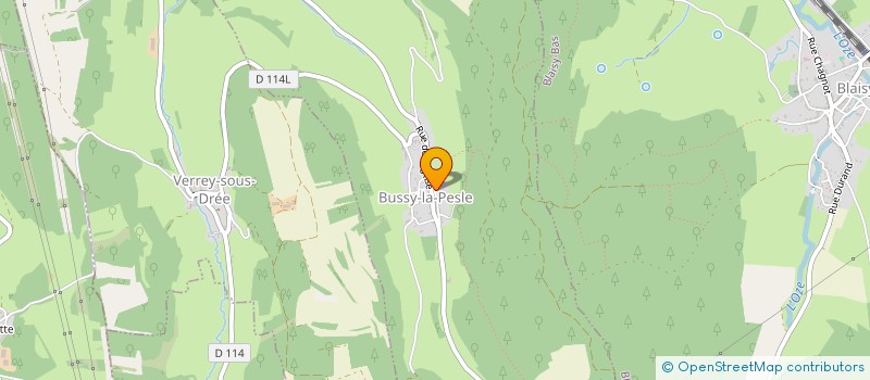 localisation de l'entreprise JANNAH  BUSSY-LA-PESLE