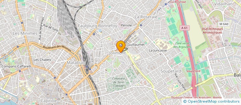 localisation de l'entreprise JANNAT à TOULOUSE