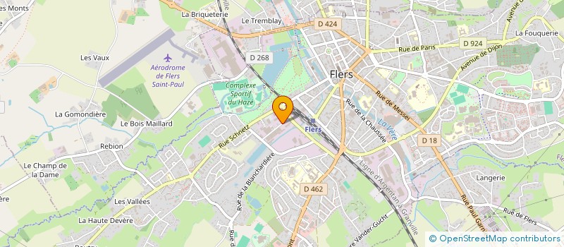 localisation de l'entreprise JANNELEC à FLERS