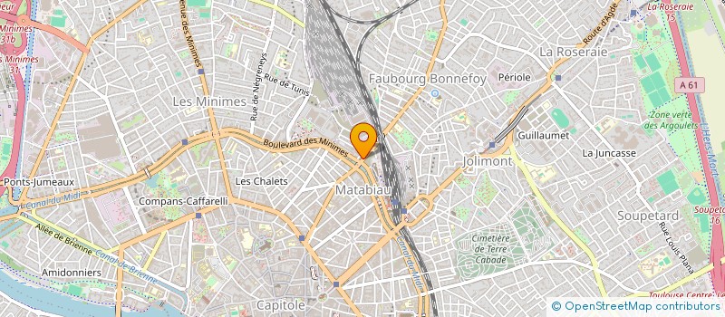 localisation de l'entreprise JANNET CONSTRUCTIONS à TOULOUSE