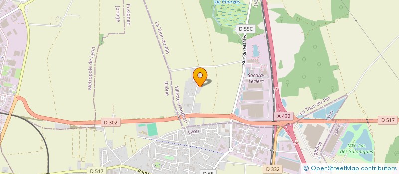 localisation de l'entreprise JANNEYRIAS AVENTURE NATURE  JANNEYRIAS