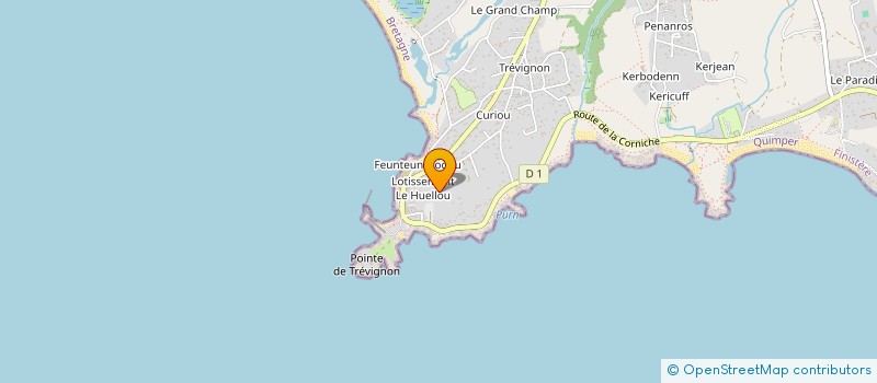 localisation de l'entreprise JANNEZ  TREGUNC