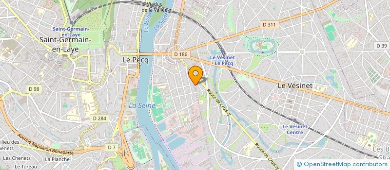 localisation de l'entreprise JANNIGO  LE PECQ