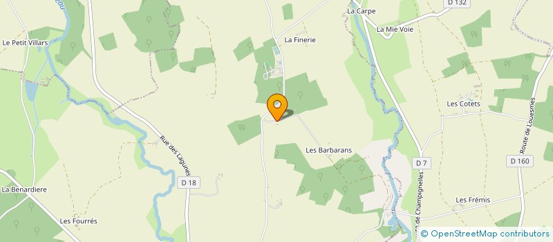 localisation de l'entreprise JANNIN - BELTOISE  VILLENEUVE-LES-GENETS