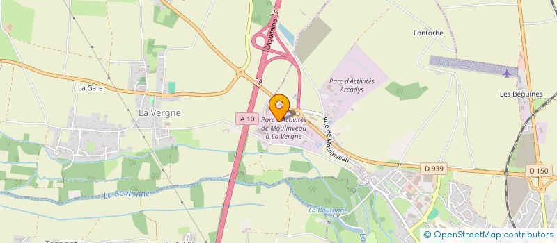 localisation de l'entreprise JANNLIS  LA VERGNE