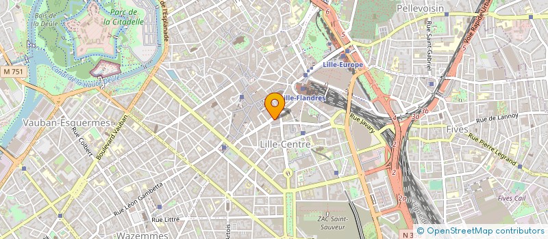 localisation de l'entreprise JANO'S à LILLE