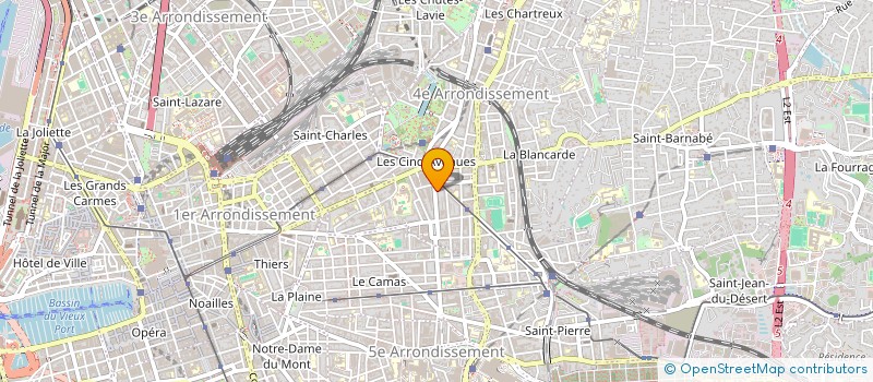 localisation de l'entreprise JANODE IMMOBILIER à MARSEILLE