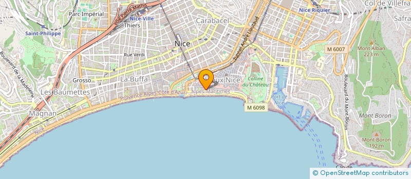 localisation de l'entreprise JANOFROG à NICE