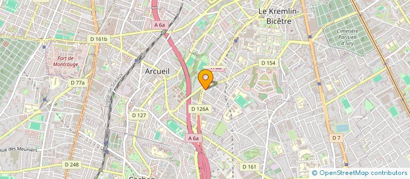 localisation de l'entreprise JANOMAK  VILLEJUIF