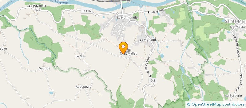 localisation de l'entreprise JANON à SAINT-VICTURNIEN