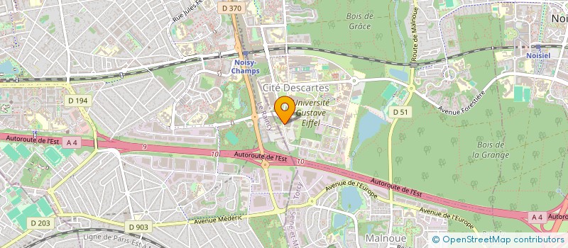 localisation de l'entreprise JANOOS  CHAMPS-SUR-MARNE