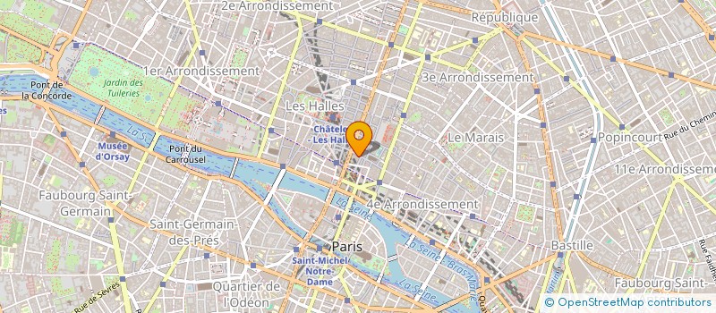 localisation de l'entreprise JANOS à PARIS