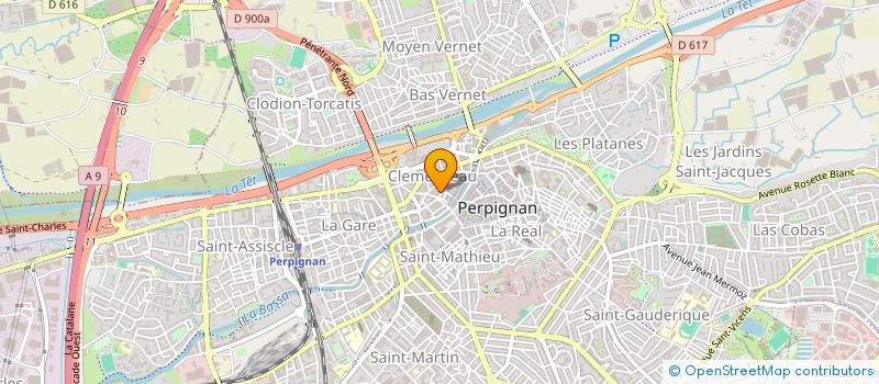 localisation de l'entreprise JANOT  PERPIGNAN