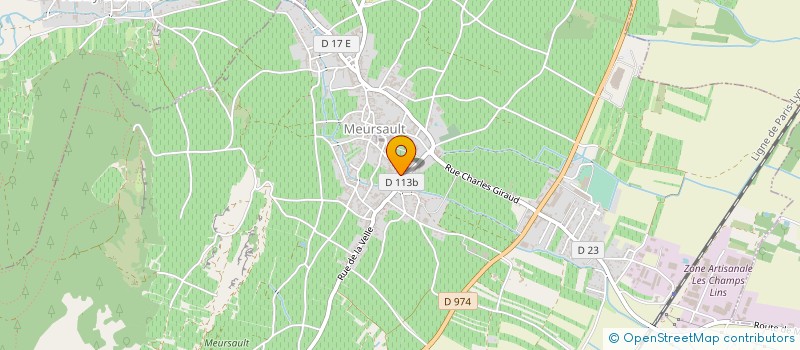 localisation de l'entreprise JANOTS & BOS à MEURSAULT