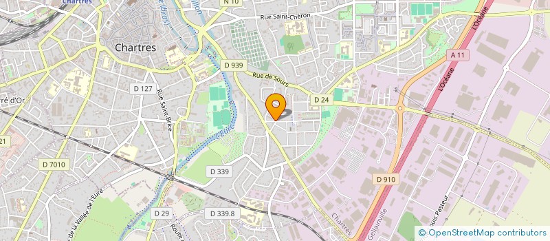 localisation de l'entreprise JANOUB à CHARTRES