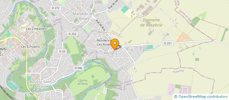 localisation de l'entreprise JANRY à PERIGNY