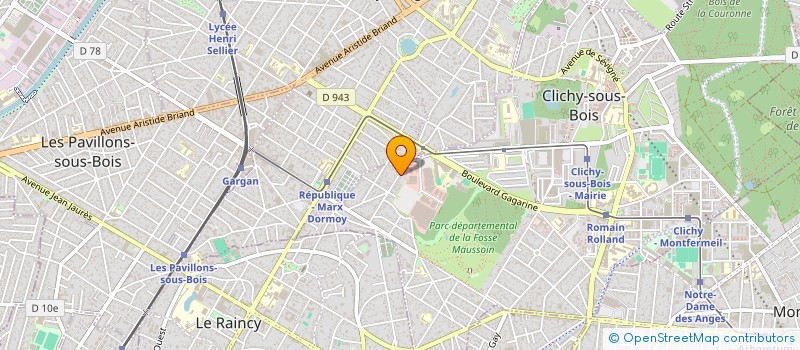 localisation de l'entreprise JANS DEVILLETTE à CLICHY-SOUS-BOIS