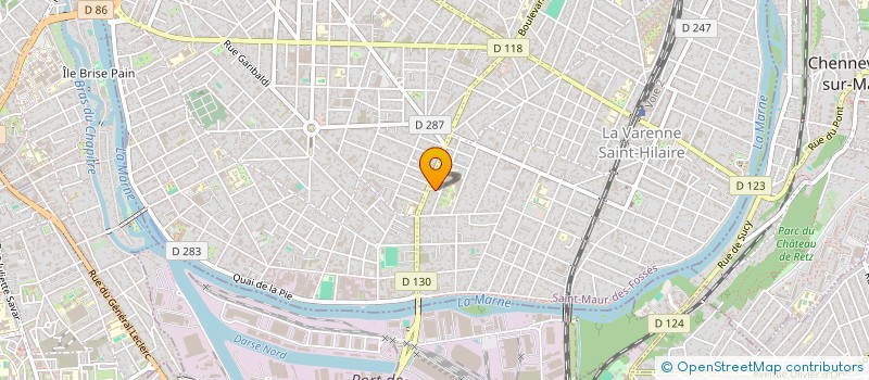 localisation de l'entreprise JANS RH à SAINT-MAUR-DES-FOSSES