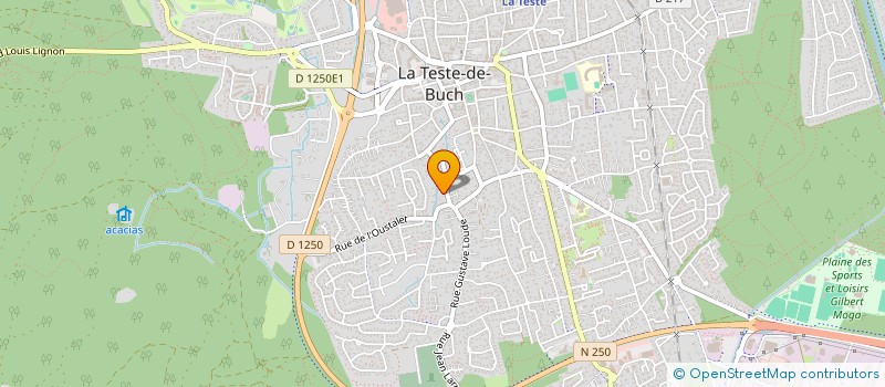 localisation de l'entreprise JANSAA à LA TESTE-DE-BUCH