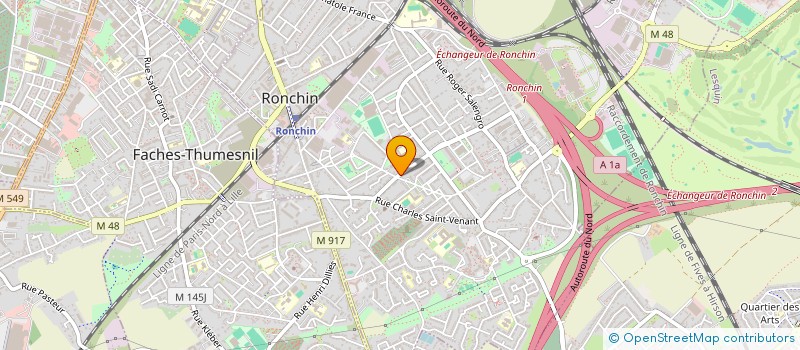 localisation de l'entreprise JANSAKO  RONCHIN