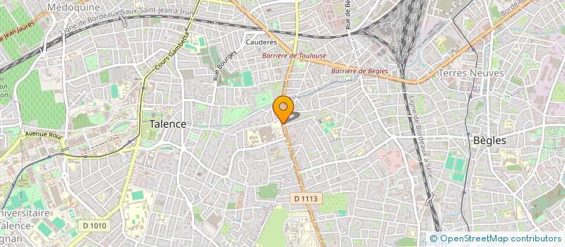 localisation de l'entreprise JANSELIN à TALENCE