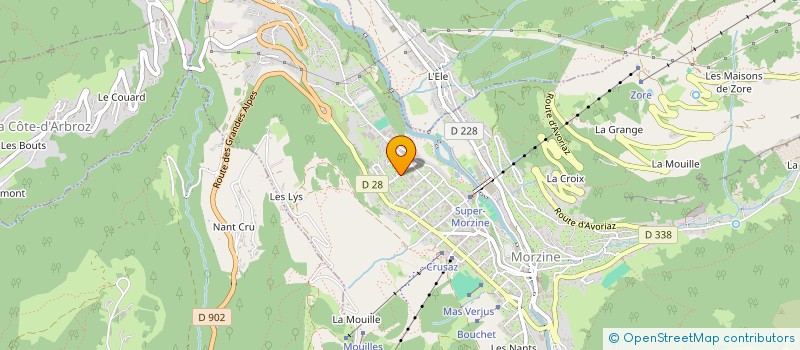 localisation de l'entreprise JANSKI à MORZINE