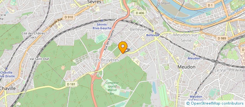localisation de l'entreprise JANSKY PARTNERS  MEUDON