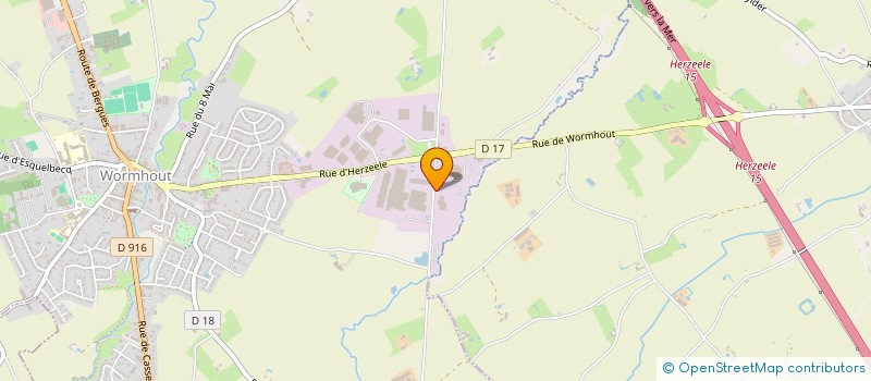 localisation de l'entreprise JANSSEN PHARMA  WORMHOUT