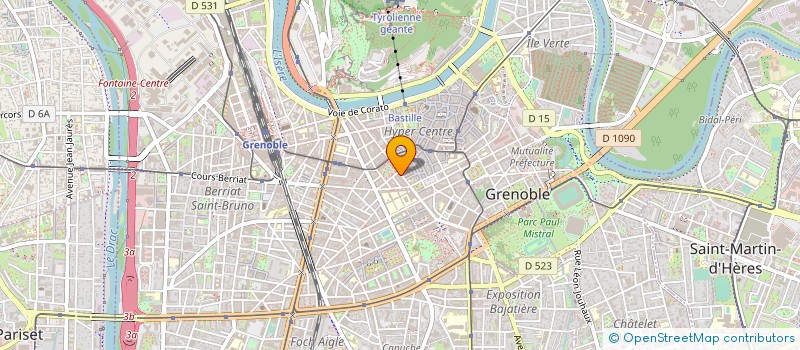 localisation de l'entreprise JANSSENS à GRENOBLE