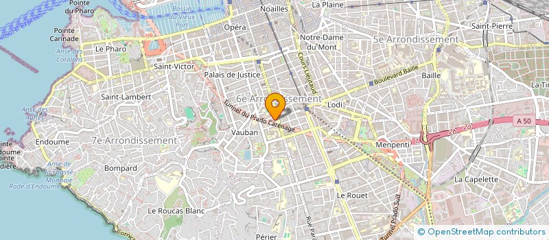 localisation de l'entreprise JANTE Y HEAUME à MARSEILLE