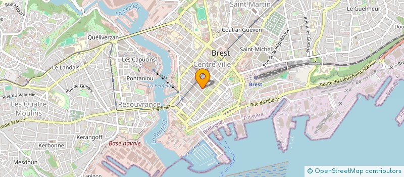 localisation de l'entreprise JANTZEM à BREST
