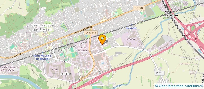 localisation de l'entreprise JANTZEN EXPERTISES à BEYNOST