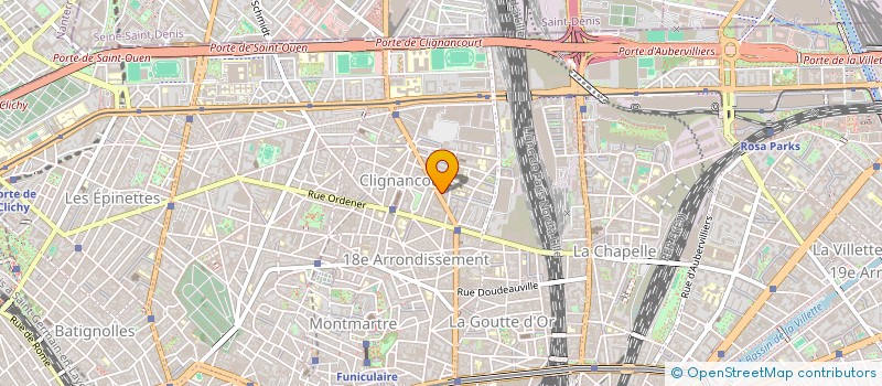 localisation de l'entreprise JANU.COM à PARIS