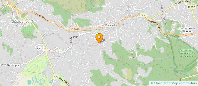 localisation de l'entreprise JANUA à VALBONNE