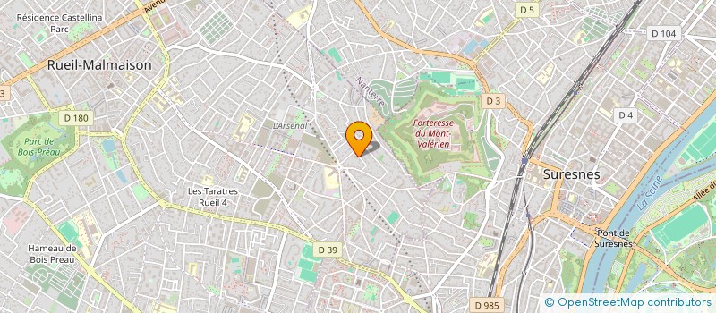 localisation de l'entreprise JANUARY à RUEIL-MALMAISON