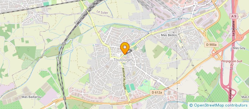 localisation de l'entreprise JANUS à TOULOUGES