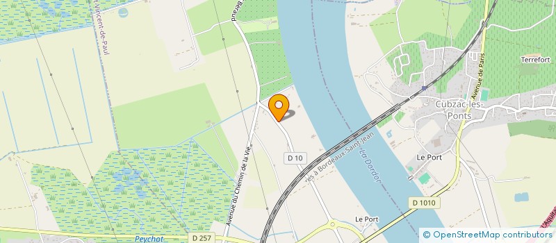 localisation de l'entreprise JANUS  SAINT-VINCENT-DE-PAUL