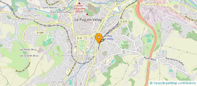 localisation de l'entreprise JANUS  LE PUY-EN-VELAY
