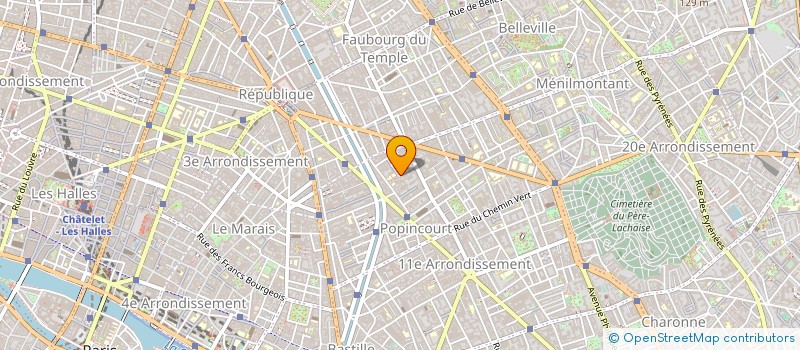 localisation de l'entreprise JANUS CONSULTANTS  PARIS