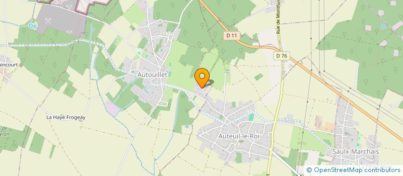 localisation de l'entreprise JANUS DU 45-7  AUTOUILLET