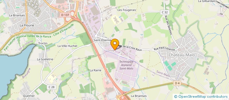 localisation de l'entreprise JANUS ENGINEERING   PARIS à SAINT-MALO