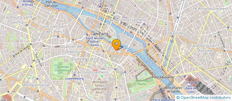 localisation de l'entreprise JANUS MEDIUS HOLDING  PARIS