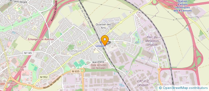 localisation de l'entreprise JANUS SAS à LESQUIN