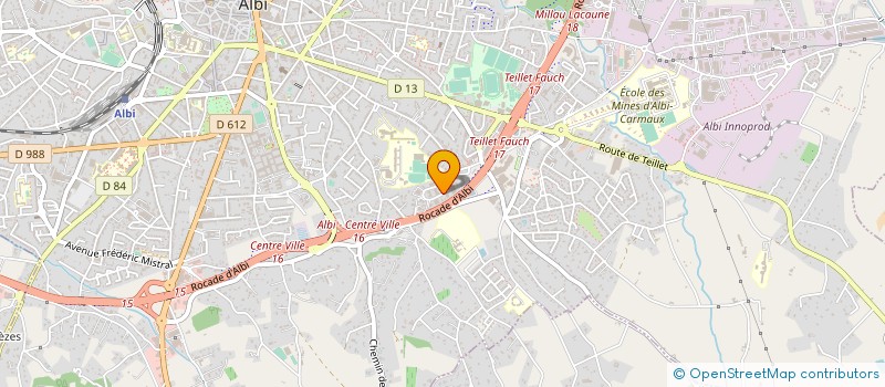 localisation de l'entreprise JANUS SECURITE FRANCE  ALBI