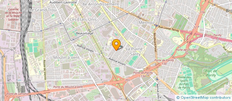 localisation de l'entreprise JANUS SECURITE PRIVEE  LYON