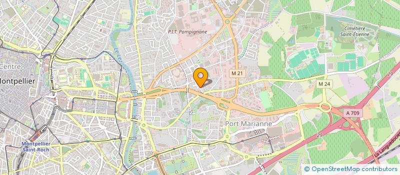 localisation de l'entreprise JANUSAFE à MONTPELLIER