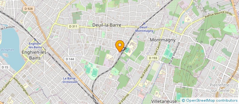 localisation de l'entreprise JANUSCO à ANDILLY